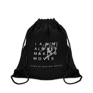 Our New Signature Line: I A.M.M. Drawstring Bag--TM